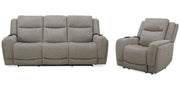 Parker Living Penfield - Frappe Power Reclining Sofa and Recliner