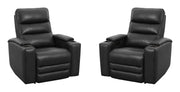 Parker Living Nexus - Autumn Black Zero Gravity Power Recliner P3 Two Pack