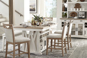 Parker House Americana Modern Dining 72 In. Island Counter-Height Extendable Dining Table