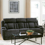 Parker Living Dalton - Lucky Charcoal Power Reclining Sofa Loveseat and Recliner