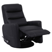 Parker Living Hercules - Black Swivel Glider Recliner