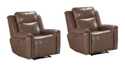 Parker Living Atlantis - Smooth Latte Power Zero Gravity Recliner Two Pack