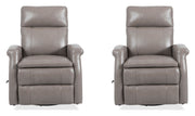 Parker Living Bristol - Graphite Swivel Glider Recliner Two Pack