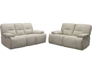 Parker Living Spartacus - Oyster Power Reclining Sofa and Loveseat