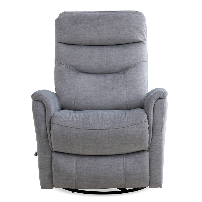 Parker Living Gemini - Capri Silver Swivel Glider Recliner