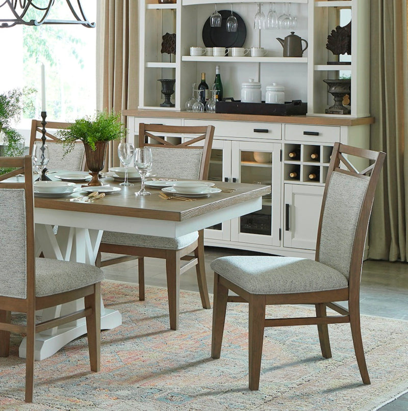 Parker House Americana Modern Dining Upholstered Dining Chair Two Pack