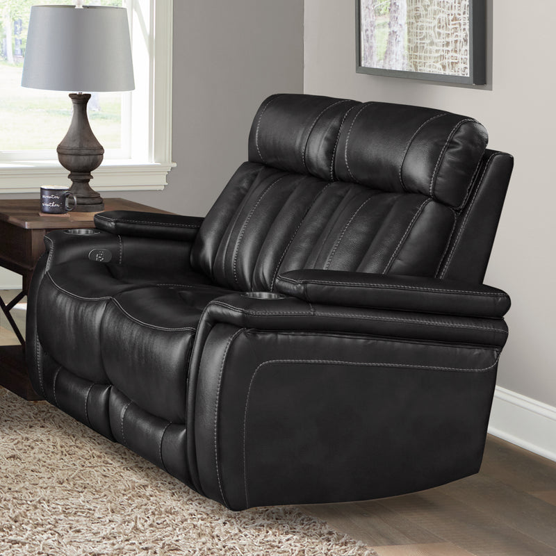 Parker Living Royce - Midnight Power Reclining Sofa and Loveseat