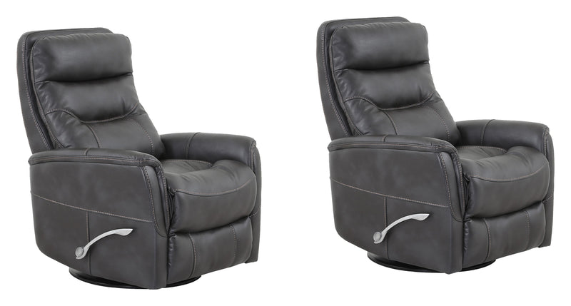 Parker Living Gemini - Flint Swivel Glider Recliner Two Pack
