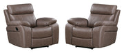 Parker Living Theon - Stokes Toffee Glider Recliner Two Pack