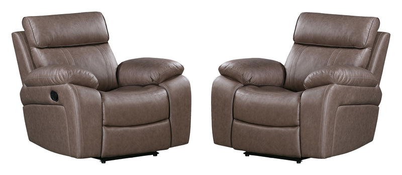 Parker Living Theon - Stokes Toffee Glider Recliner Two Pack