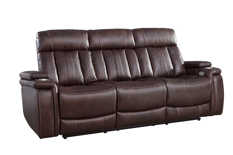 Parker Living Royce - Fantom Brown Power Reclining Sofa Loveseat and Recliner