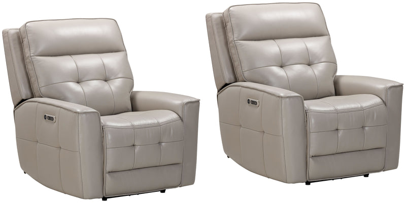Parker Living Canterbury - Pewter Power Zero Gravity Recliner Two Pack