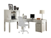 Parker House Boca 5 Piece L Shape Desk with Lateral File and Hutch