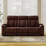 Parker Living Royce - Fantom Brown Power Reclining Sofa Loveseat and Recliner
