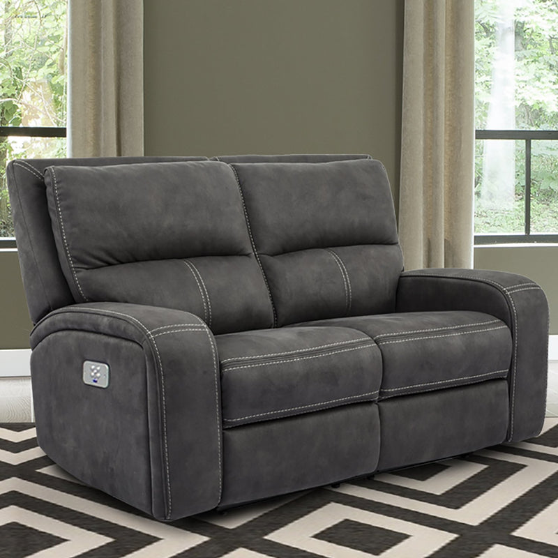 Parker Living Polaris - Slate Power Reclining Sofa and Loveseat