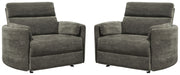Parker Living Radius Xl Extra Wide Power Glider Recliner Two Pack