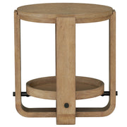Parker House Escape Round End Table with Shelf