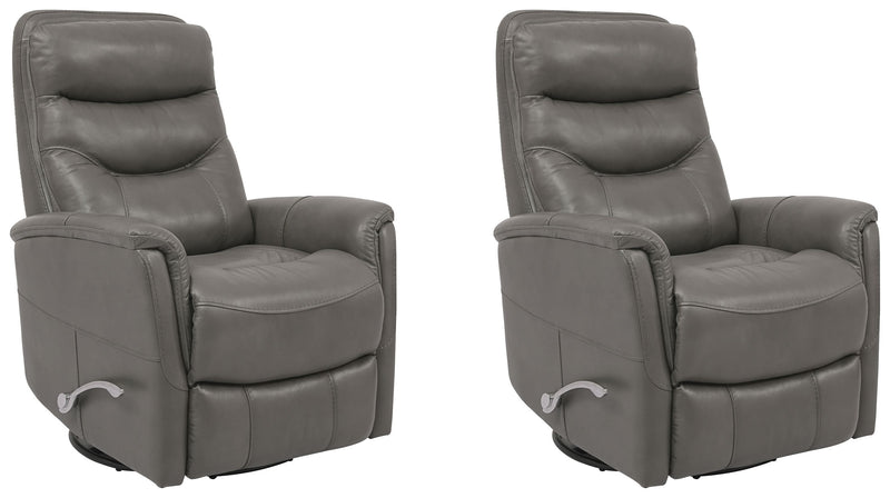 Parker Living Gemini - Ice Swivel Glider Recliner Two Pack