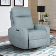 Parker Living Thriller - Natural Beauty Blue Power Swivel Glider Recliner