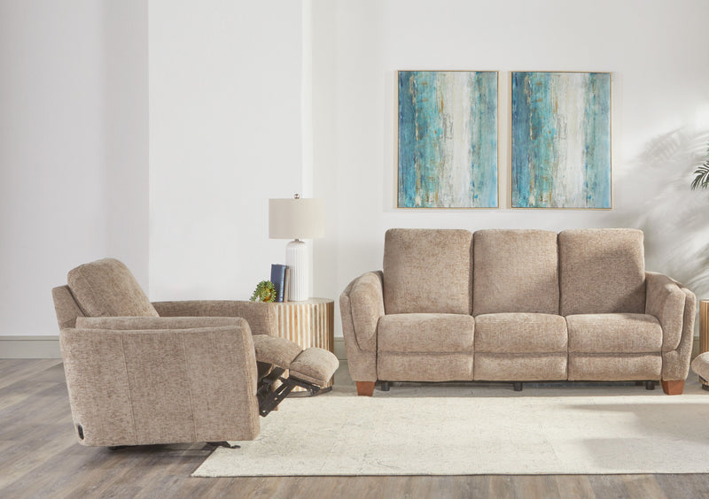 Parker Living Morehead - Biscotti Power Reclining Sofa and Recliner