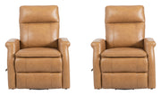 Parker Living Bristol - Russet Swivel Glider Recliner Two Pack