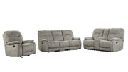 Parker Living Cooper - Shadow Natural Manual Reclining Sofa Loveseat and Recliner