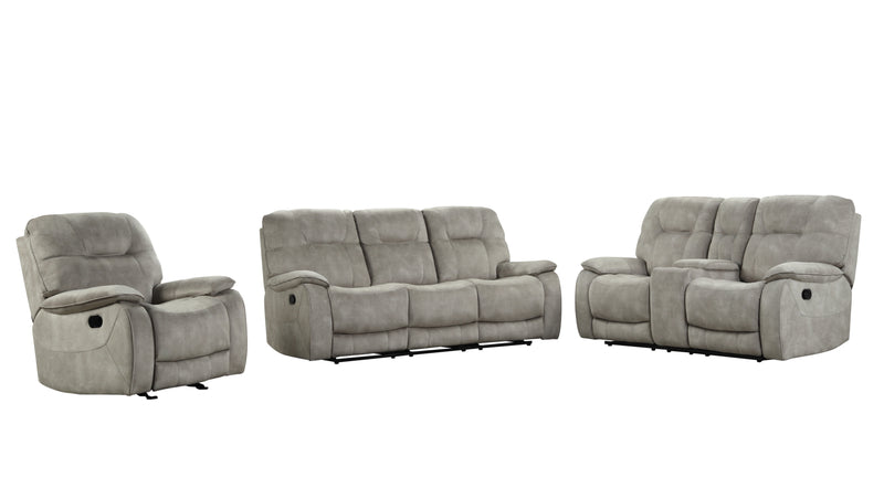 Parker Living Cooper - Shadow Natural Manual Reclining Sofa Loveseat and Recliner