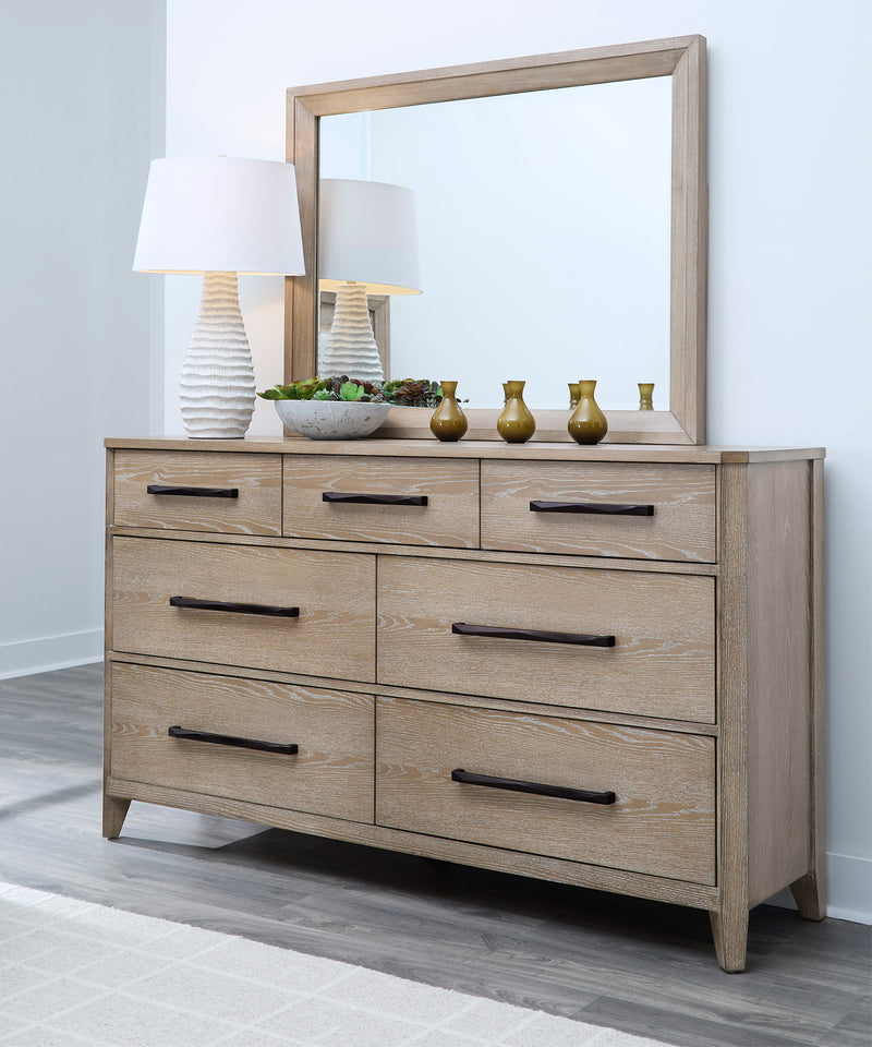Parker House Breckenridge - Bedroom King Bed 2 Nightstands Dresser with Mirror and Chest