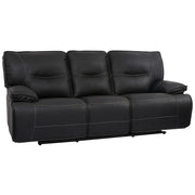 Parker Living Spartacus - Black Power Reclining Sofa Loveseat and Recliner