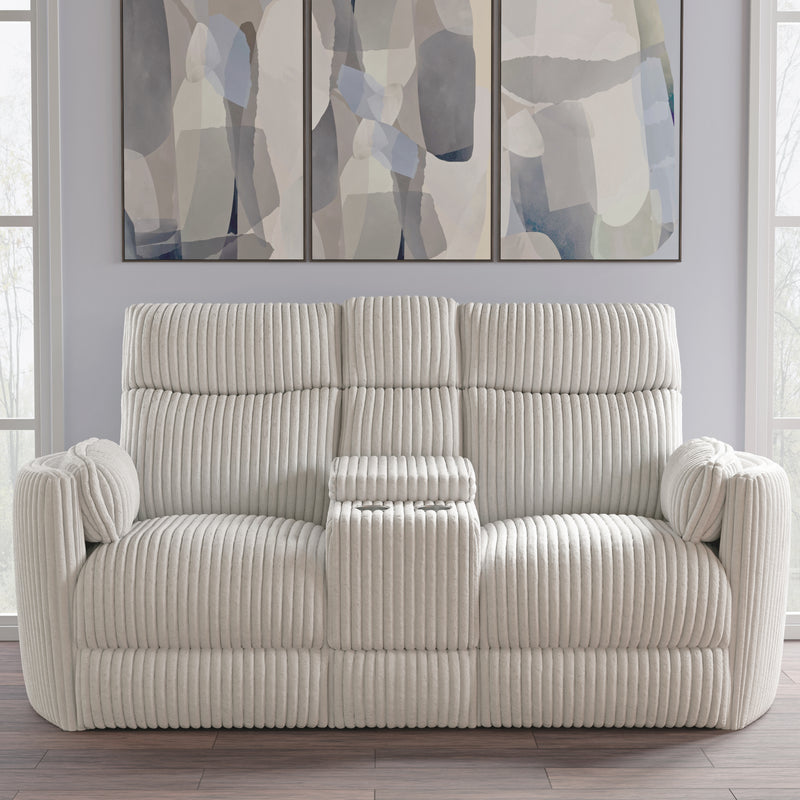 Parker Living Radius - Mega Ivory Power Reclining Sofa and Loveseat