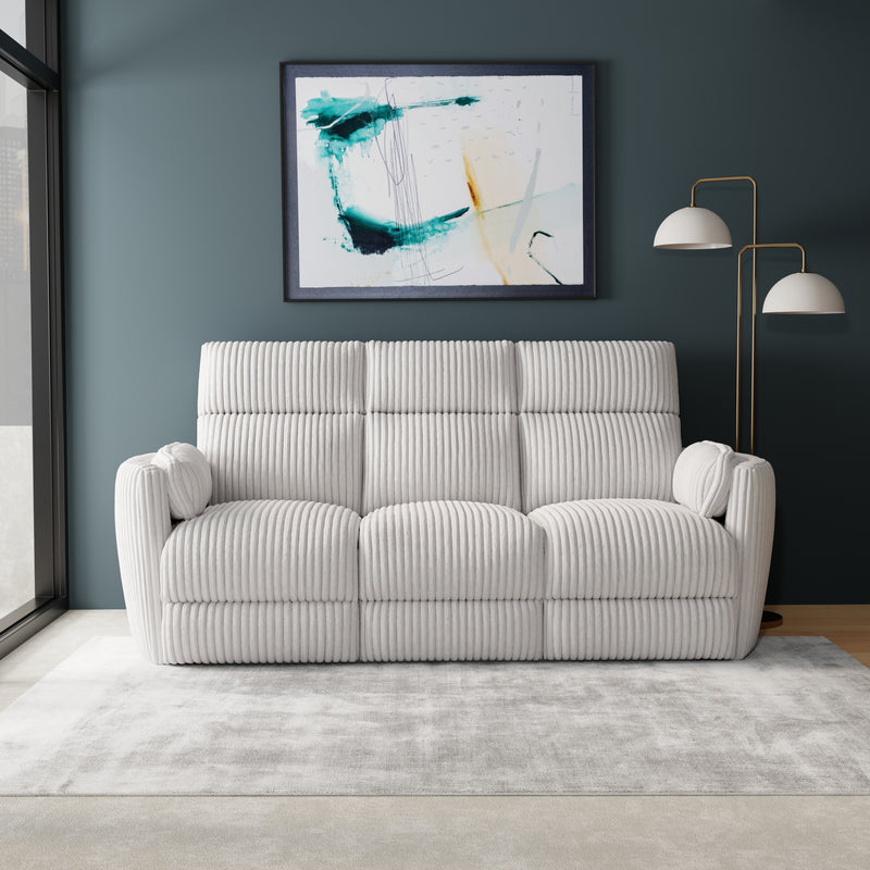 Parker Living Radius - Mega Ivory Power Reclining Sofa and Loveseat