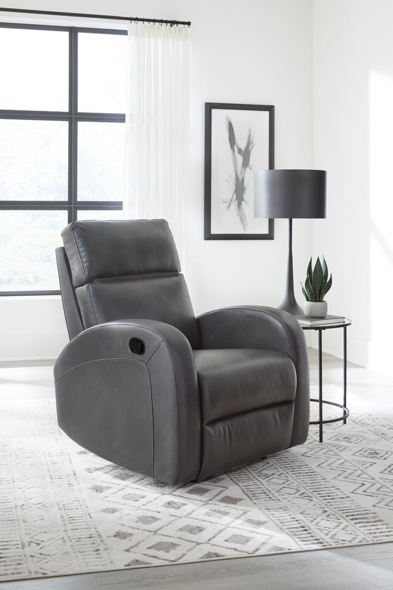 Parker Living Devin - Pebble Grey Manual Recliner