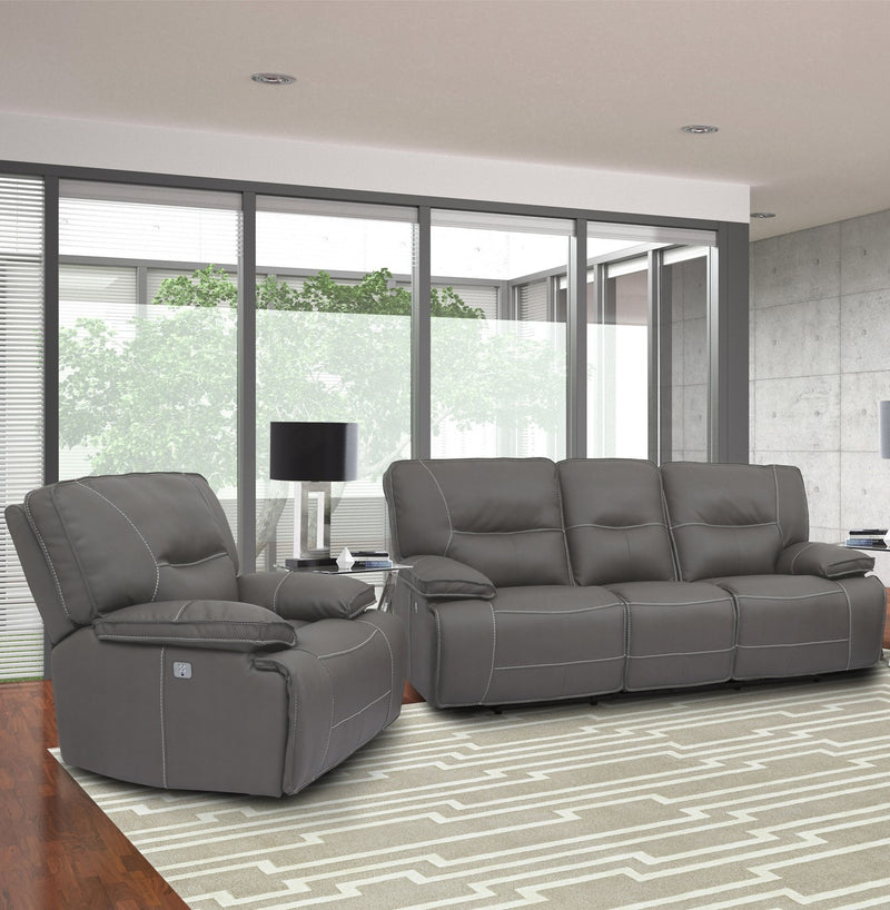 Parker Living Spartacus - Haze Power Reclining Sofa and Recliner