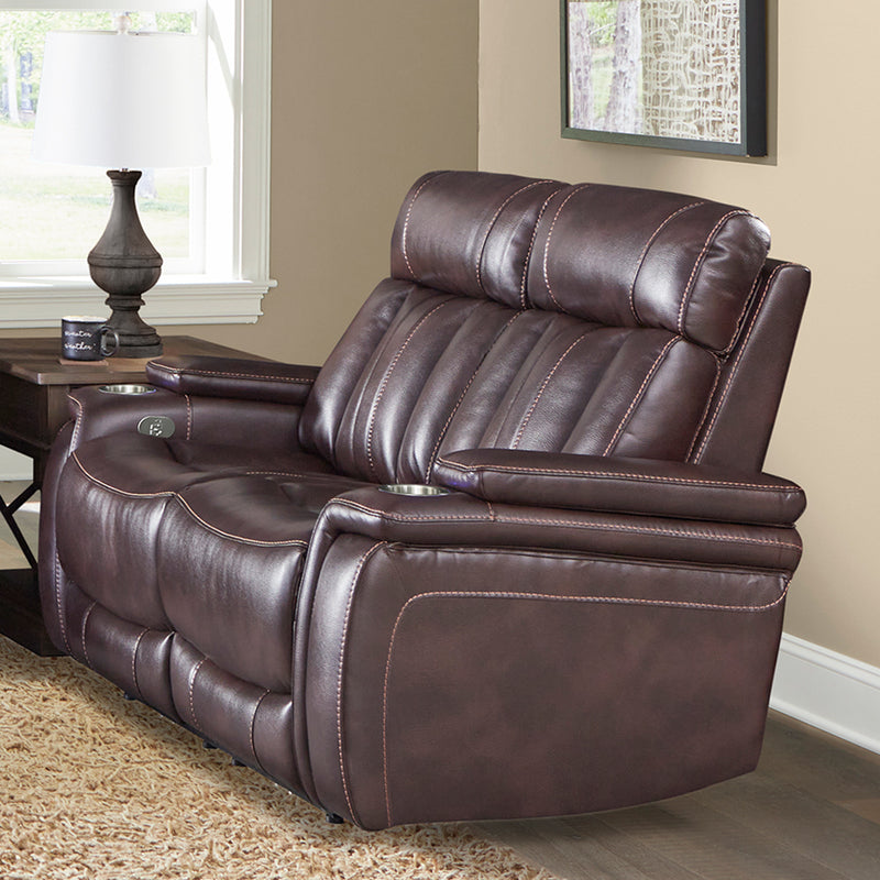 Parker Living Royce - Fantom Brown Power Reclining Sofa and Loveseat