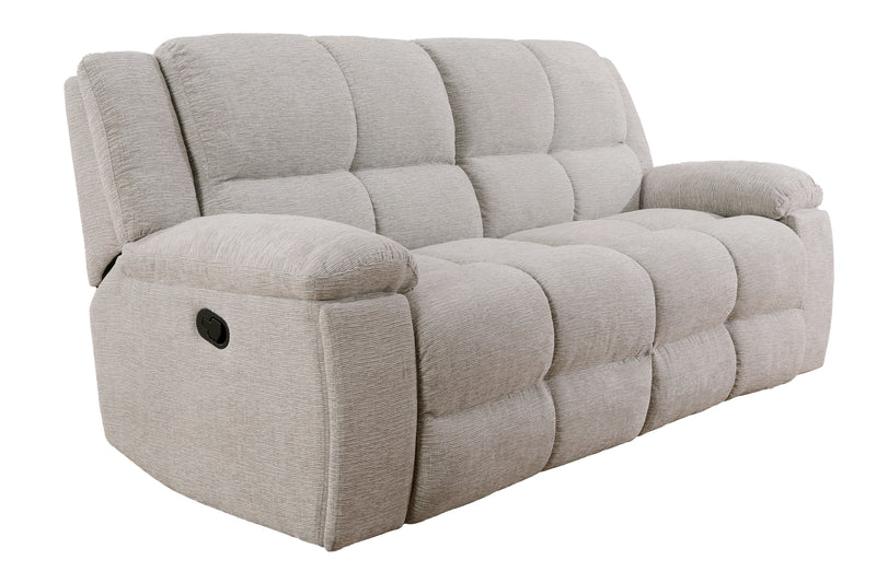 Parker Living Buster - Opal Taupe Manual Reclining Sofa and Loveseat