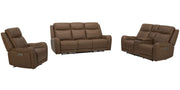 Parker Living Haywood - Butternut Power Reclining Sofa Loveseat and Recliner