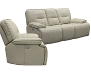 Parker Living Spartacus - Oyster Power Reclining Sofa and Recliner