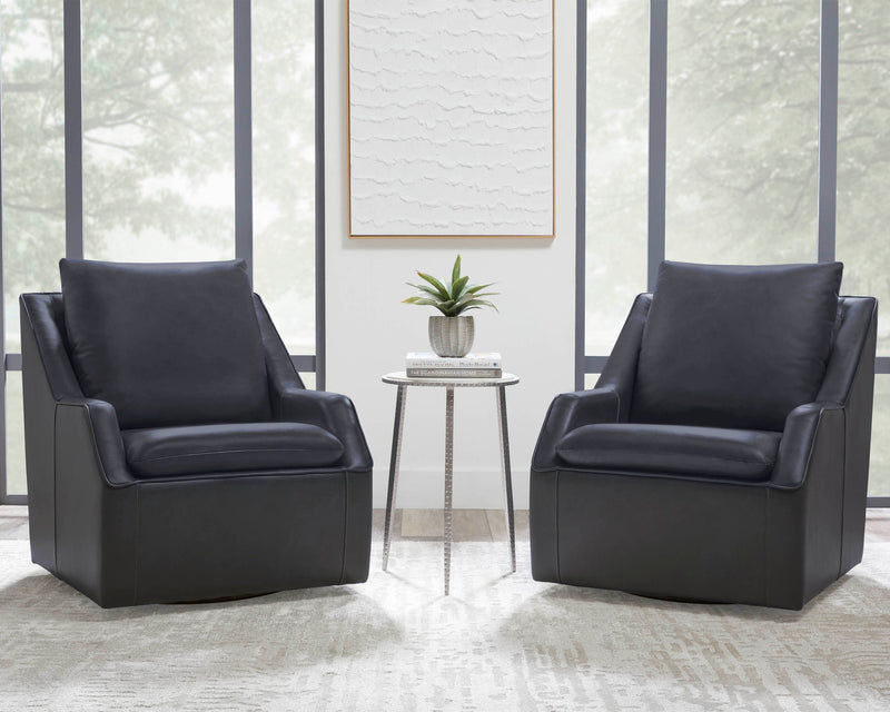 Parker Living Asher Swivel Accent Chair Two Pack