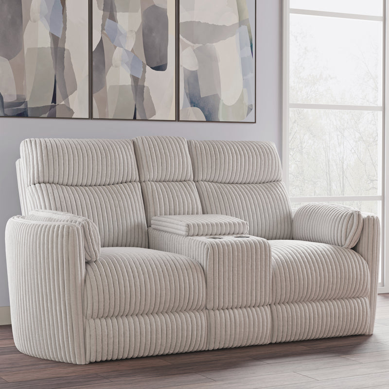 Parker Living Radius - Mega Ivory Power Reclining Sofa Loveseat and Recliner