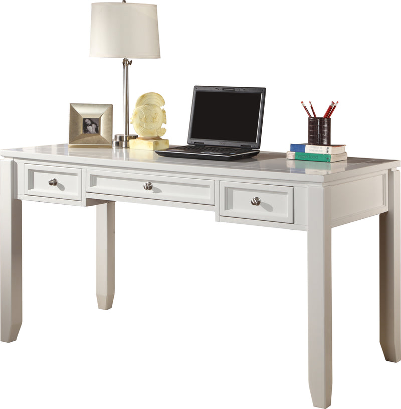 Parker House Boca L Shape Desk with Credenza and Lateral File