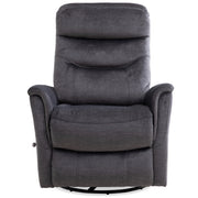 Parker Living Gemini - Capri Charcoal Swivel Glider Recliner