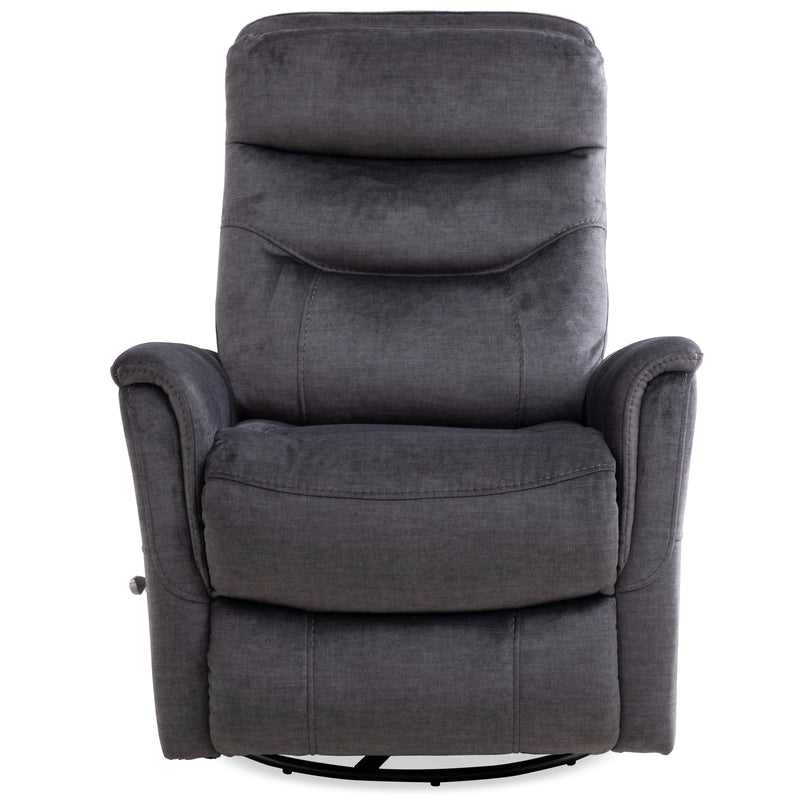 Parker Living Gemini - Capri Charcoal Swivel Glider Recliner