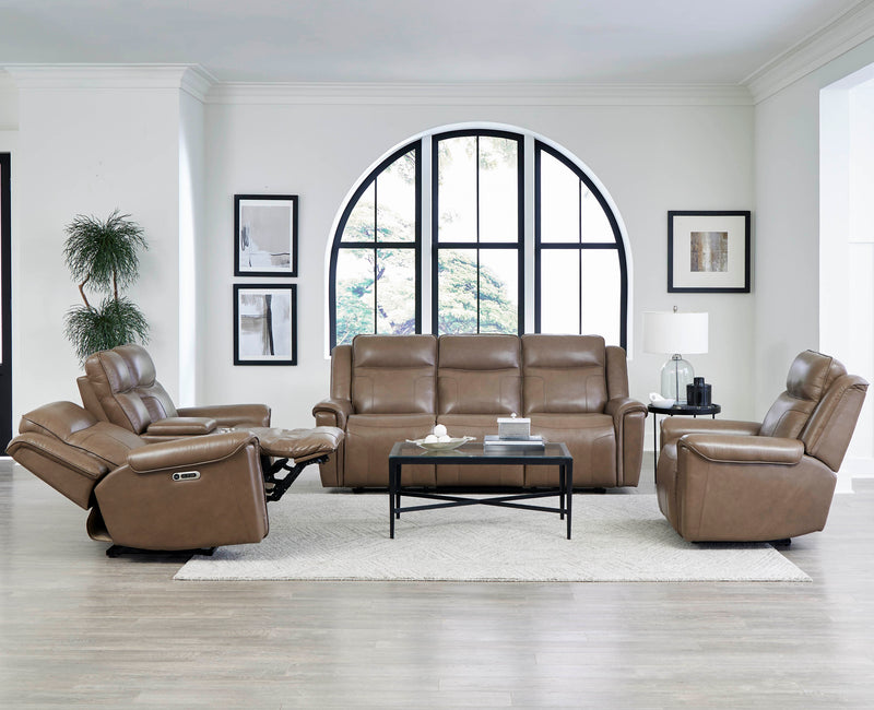 Parker Living Atlantis - Smooth Latte Power Reclining Zero Gravity Sofa, Loveseat and Recliner