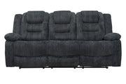 Parker Living Bolton - Misty Storm Manual Reclining Sofa and Two Recliners