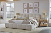 Parker Living Sleep Escape - Fluffy River Rock Queen Upholstered Bed