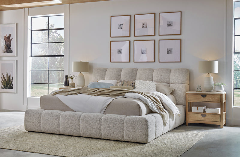 Parker Living Sleep Escape - Fluffy River Rock King Upholstered Bed