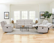Parker Living Buster - Opal Taupe Manual Reclining Sofa Loveseat and Recliner