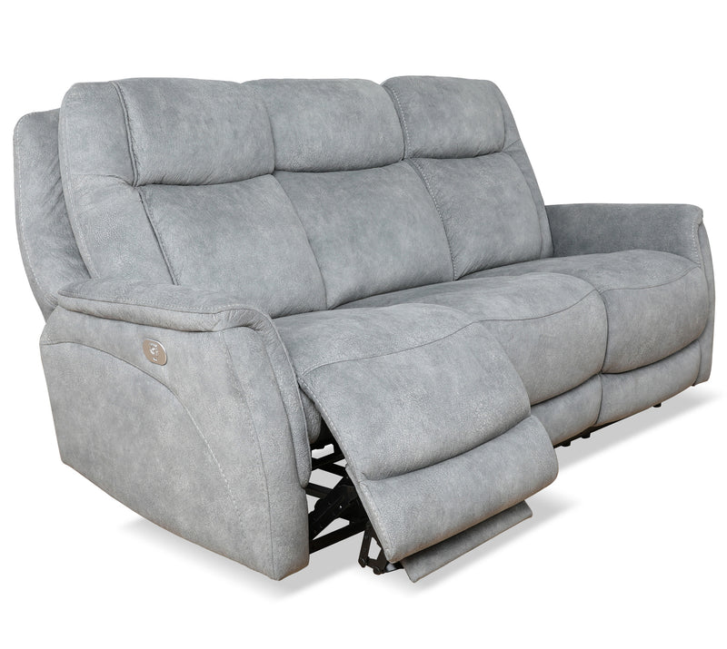 Parker Living Linus - Hudson Grey Zero Gravity Power Reclining Sofa