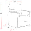 Parker Living Radius - Tatum River Rock Swivel Power Glider Recliner