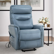 Parker Living Gemini - Softy Azure Power Lift Recliner with Articulating Headrest